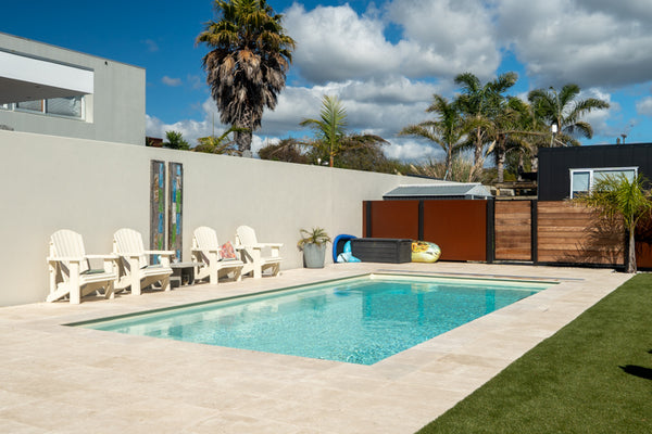 Mapua Sanctuary Pool Build by Aquanort Pools Nelson, Marlborough, New Zealand.