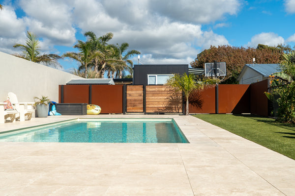 Mapua Sanctuary Pool Build by Aquanort Pools Nelson, Marlborough, New Zealand.