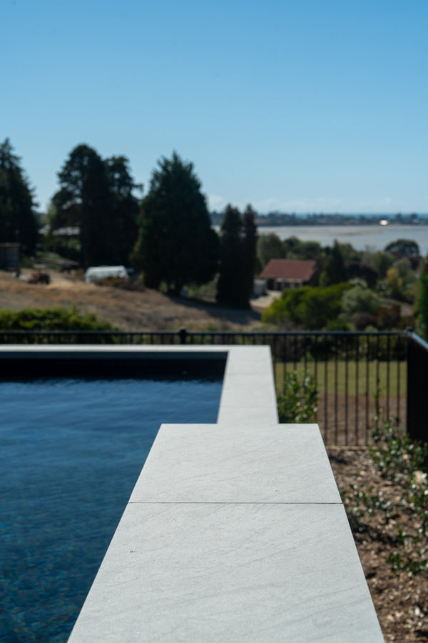 Natures Haven Pool Build by Aquanort Pools Nelson, Marlborough, New Zealand.