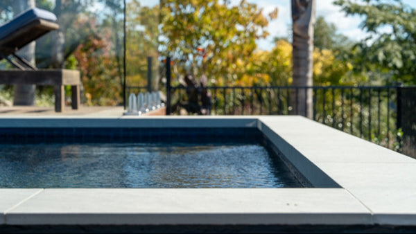 Natures Haven Pool Build by Aquanort Pools Nelson, Marlborough, New Zealand.