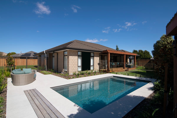 Compass Pool Installation from Aquanort pools in Marlborough, NZ