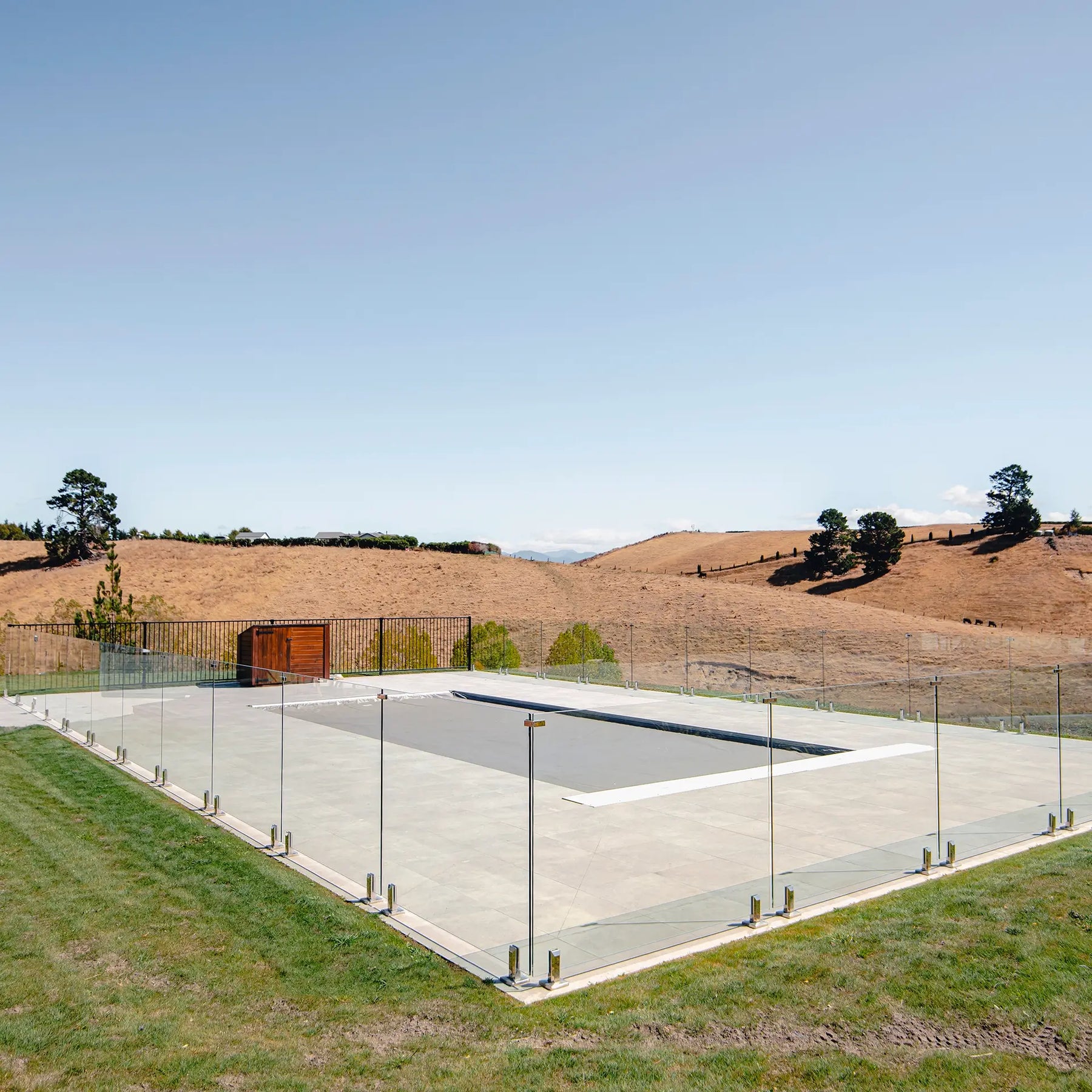 Pool Fencing installation from Aquanort pools Nelson, Marlborough, NZ