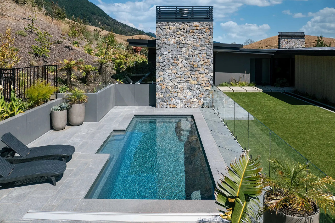 Falcon Ridge Pool by Aquanort Pools Blenheim Marlborough NZ