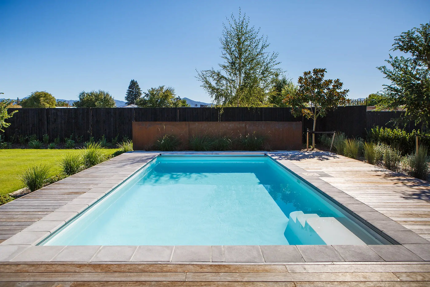 Work Adjourned Concrete Pool Build By Aquanort Pools Marlborough NZ